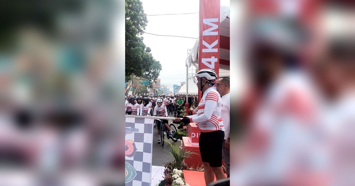 Masyarakat  Antusias Sambut Lodaya-Siliwangi Ride 2023