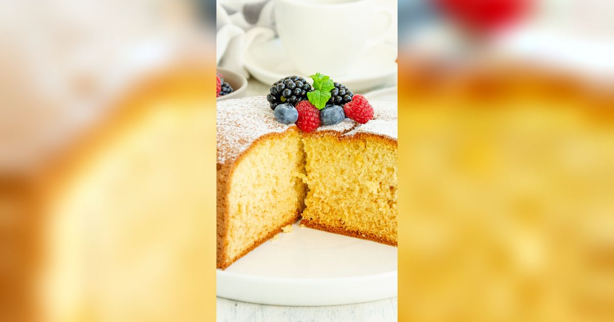 Tak Perlu Oven, Ternyata Bisa Bikin Sponge Cake Sehat dari Apel