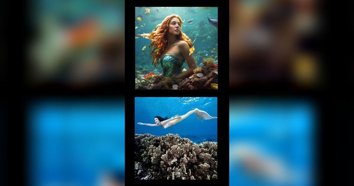 10 Artis Cantik yang Pernah Cosplay Jadi Mermaid, Mana Paling Keren?