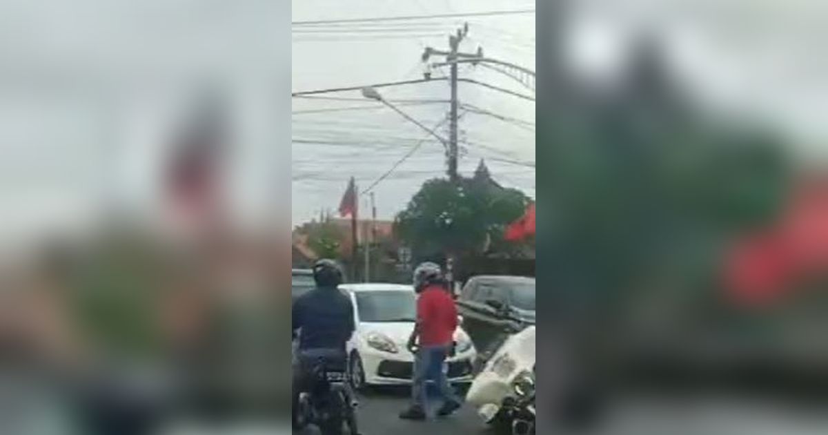 Viral Duel Bikers Harley Davidson Vs Ninja di Bali Baku Hantam, Begini Duduk Perkaranya