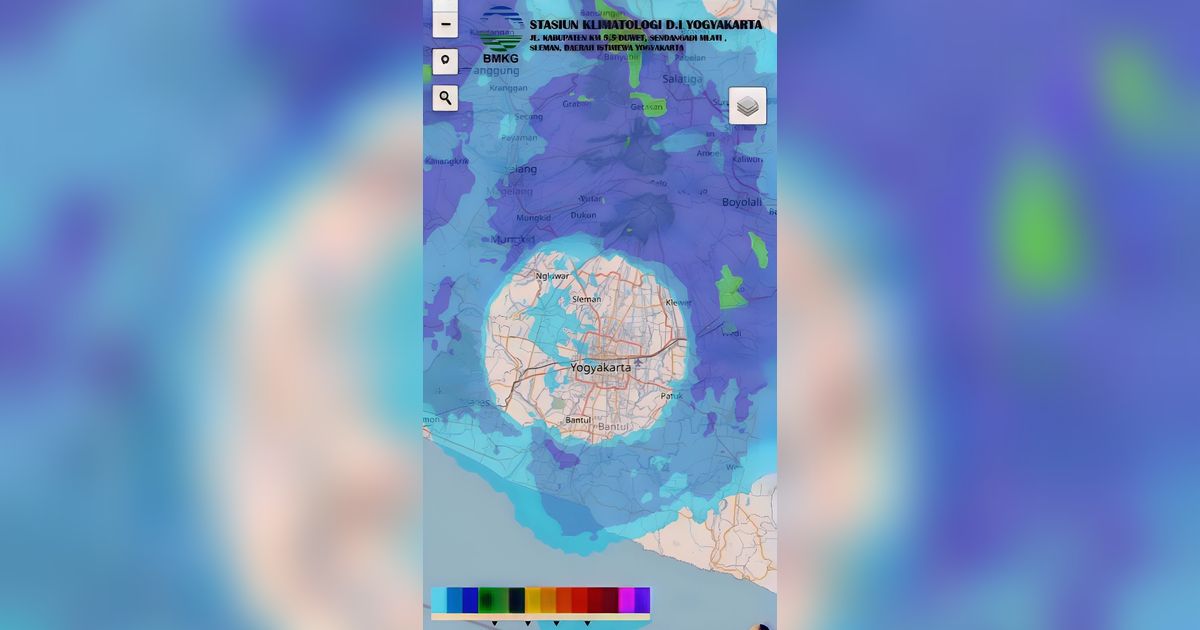Viral Penampakan Langit Jogja 