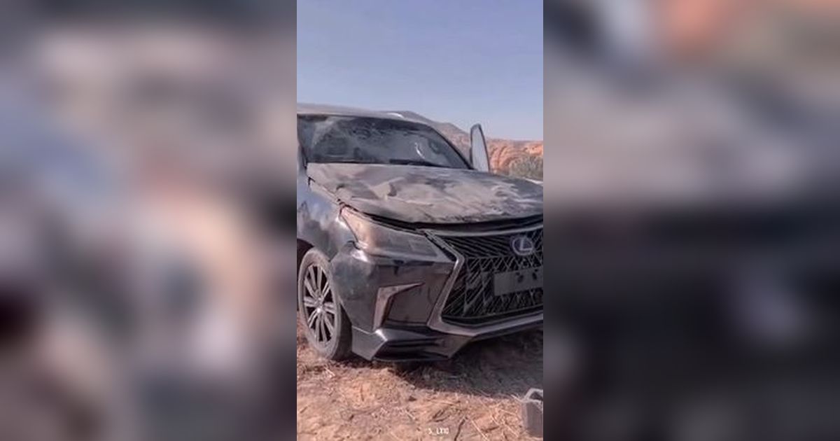 Potret Tempat Sampah Mobil Mewah di Arab Saudi, Lexus Harga Rp3 M Penyok Sedikit Langsung Dibuang