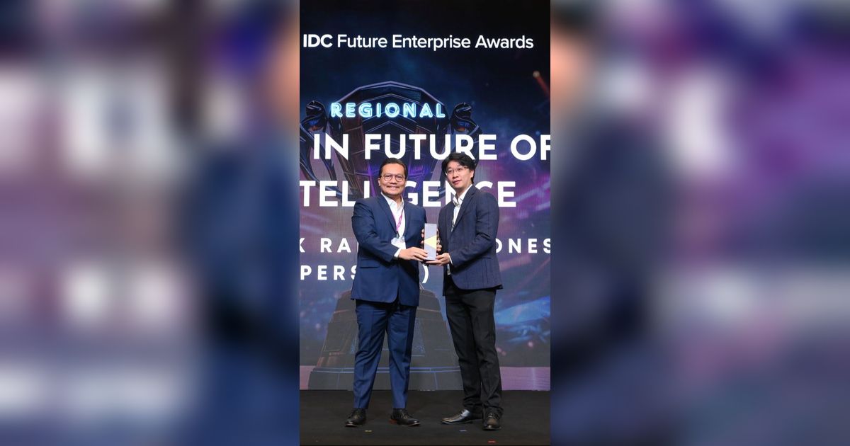 BRI Raih Predikat Predikat Future of Intelligence se-Asia Pasifik dari IDC Awards 2023