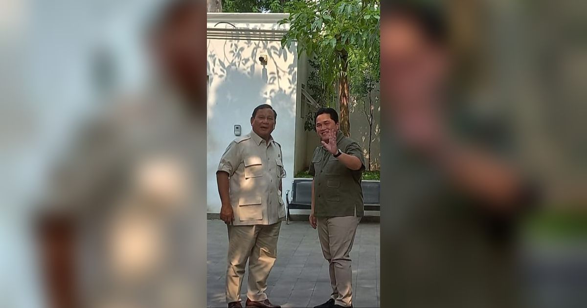 Ini Alasan Bahlil dan Erick Thohir Tak Masuk Timses Prabowo-Gibran