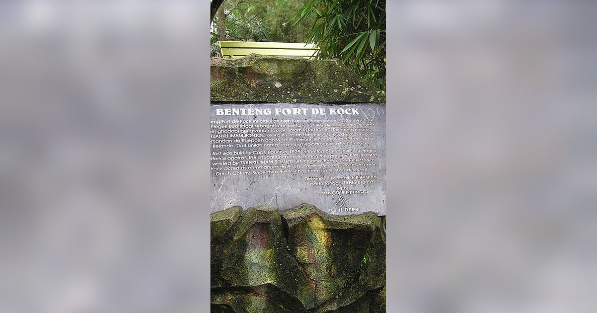 Jelajah Benteng de Kock, Saksi Bisu Pecahnya Perang Padri di Bukittinggi