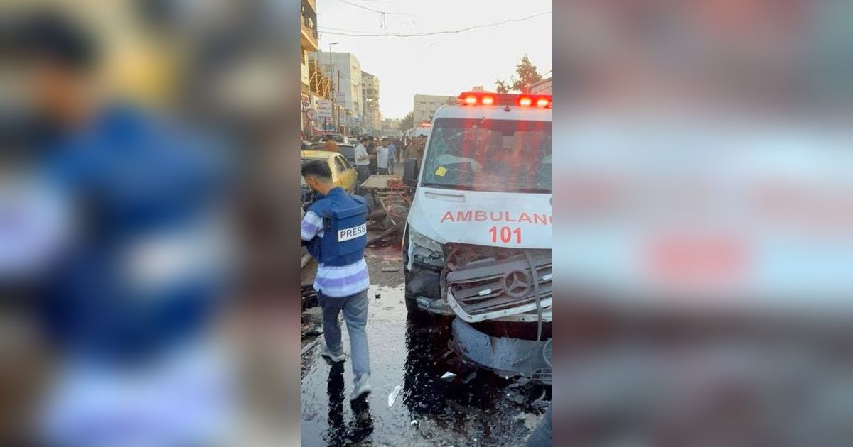 Ketika Mobil Ambulans Jaga Asa Kemanusiaan di Gaza, tapi Tak Luput dari Serangan Israel