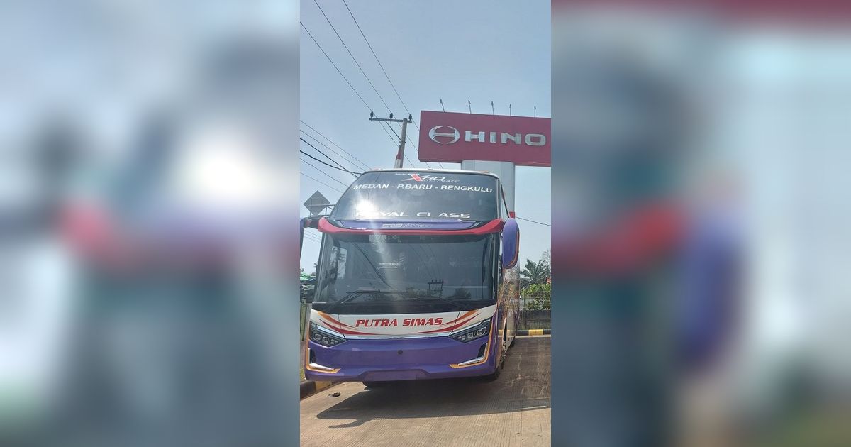 Mengenal Keistimewaan Bus Hino RM 280 ABS yang Jadi Armada PO Putra Simas