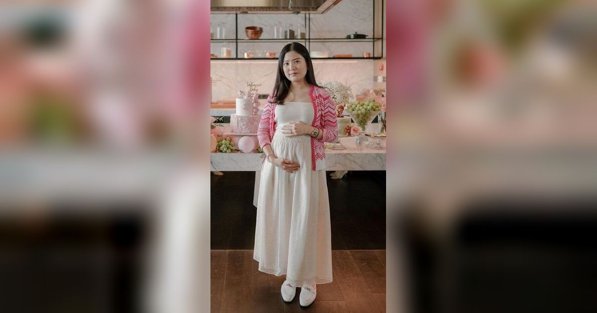 9 Potret Baby Shower Valencia Tanoe yang Digelar Mewah di Hotel Berbintang, Kasih Bocoran Inisial Nama Anak