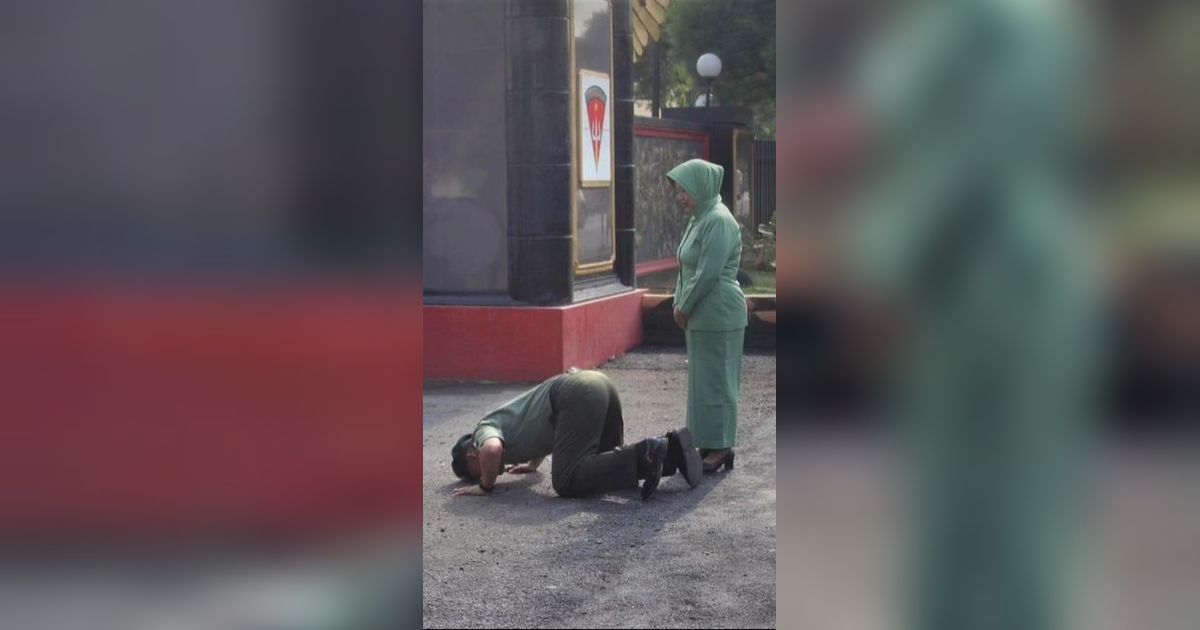 'Bapak Kostrad Sejati' Sujud Syukur Depan Gerbang Satuan Bikin Sang Komandan Terharu