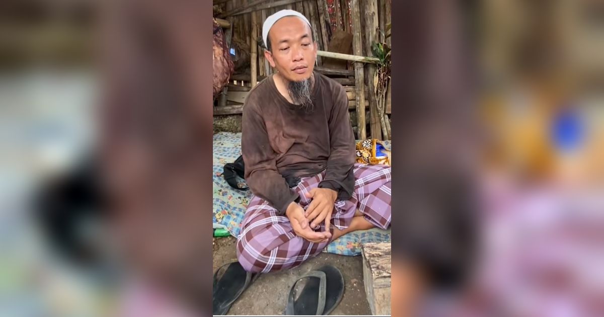 Viral Kisah Haru Ustaz Gunawan yang Tinggal di Gubuk Kecil, Mengaku Semua Hartanya di Wakafkan