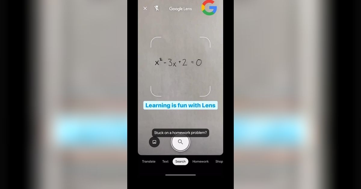 VIDEO: Bikin Ketar-Ketir Guru, Google Lens Bisa Jawab Rumus Sulit Matematika
