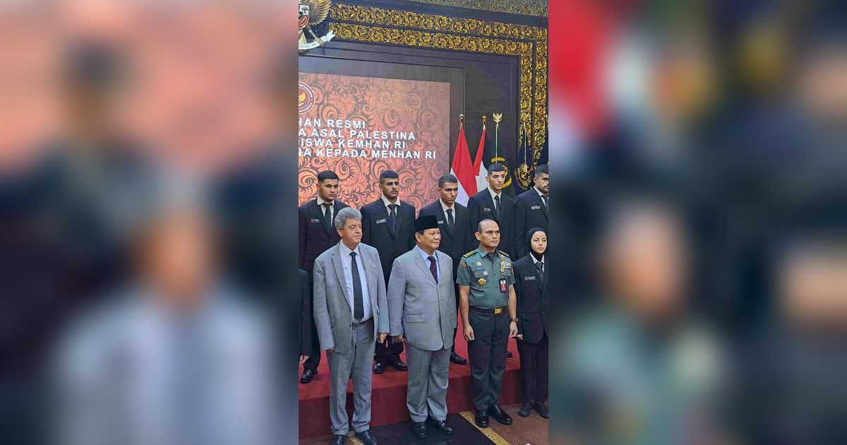 Prabowo Terima 22 Mahasiswa Palestina untuk Sekolah di Unhan: Kami Yakin Pada Saatnya jadi Pemimpin