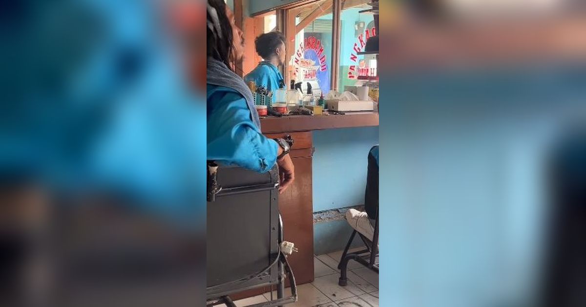 Momen Kocak Tukang Cukur Kabur saat Listrik Mati, Padahal Belum Selesai Potong Rambut Customer