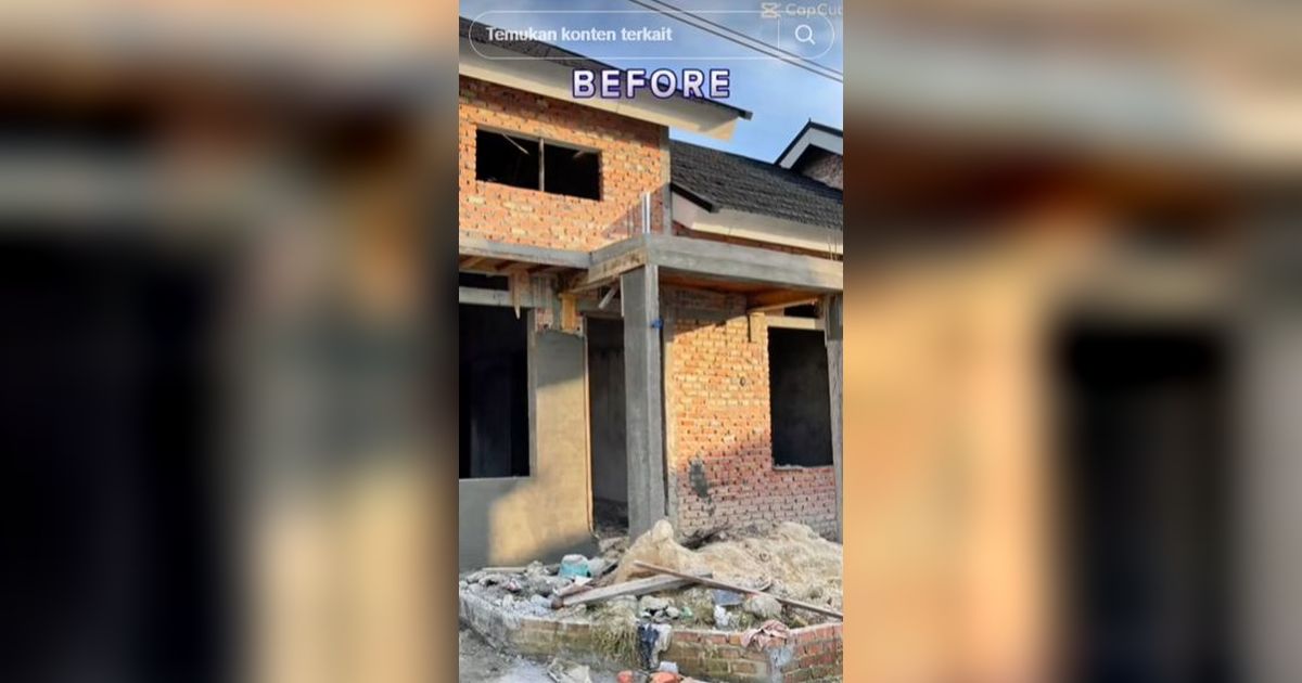 Viral Rumah Sempit Tipe 45, Luarnya Sederhana, Dalamnya Bak Hotel Bintang Lima