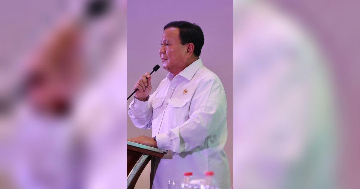 Prabowo di Depan Pengusaha: Tahu Enggak Siapa Paling Takut Gue Jadi Presiden? Bankir-Bankir Itu