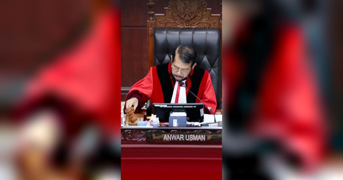 Serangan Balik Anwar Usman Usai Dicopot dari Ketua MK: Sidang MKMK Menyalahi Aturan