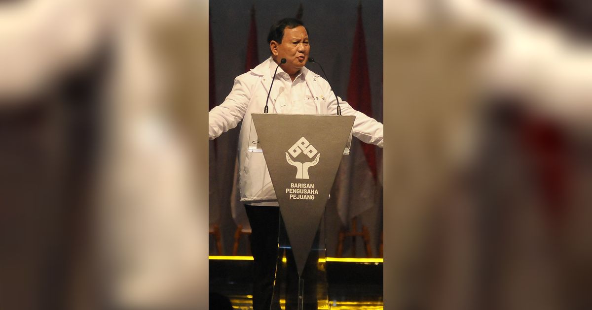 Prabowo: Hei Elite Enggak Bisa Lagi Lu Tipu-Tipu Rakyat di Negara Ini, Mereka Sudah Pintar