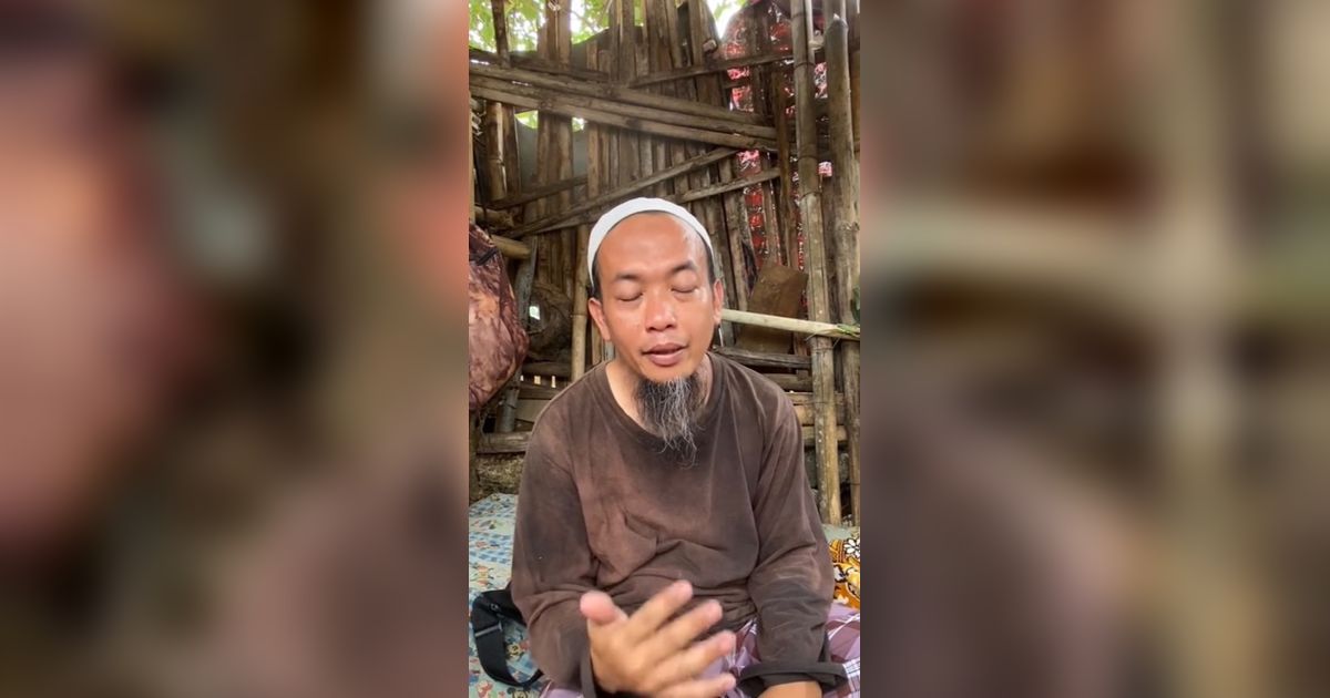 Viral Ustaz Gunawan Tinggal di Gubuk Reyot, Ternyata Begini Kondisi Sebenarnya