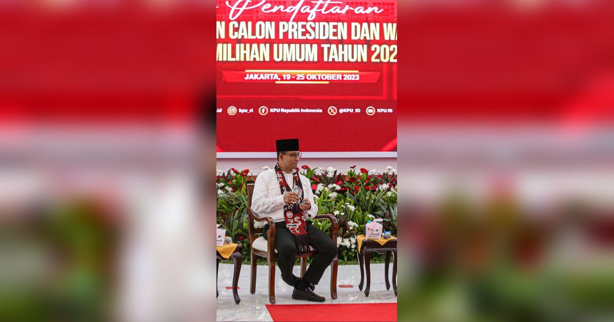 VIDEO: Komentar Anies Baswedan Soal Ketua MK Baru Pengganti Anwar Usman