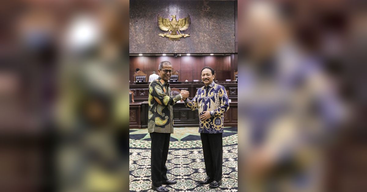 FOTO: Hakim Suhartoyo Resmi Jadi Ketua MK Gantikan Anwar Usman