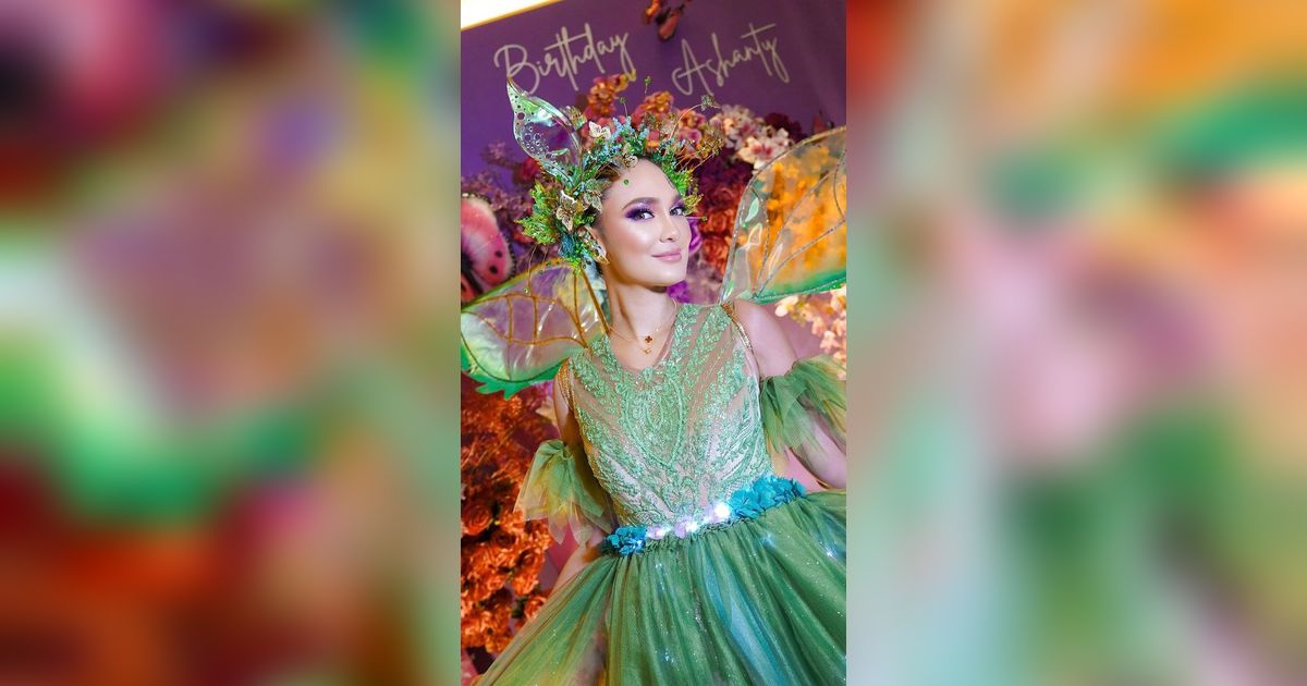 Potret Baju Mewah Deretan Seleb Bertema Fairy di Pesta Ultah Ashanty