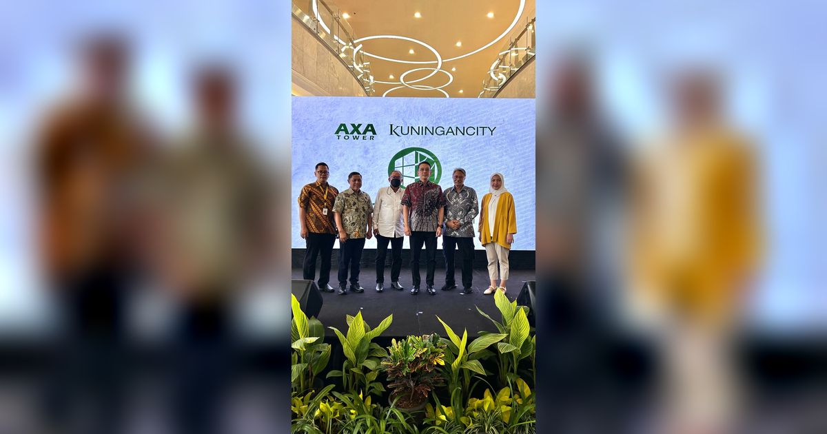 Sah! Axa Tower Raih Sertifikat Green Building Level Silver