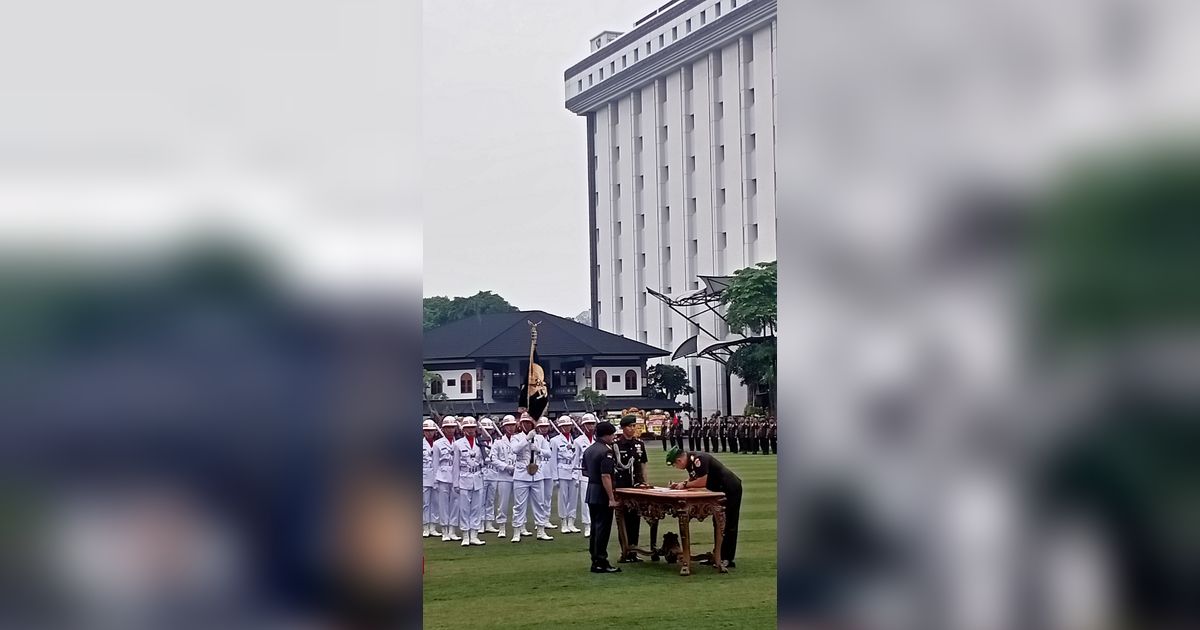 Sertijab Kasad, Jenderal Maruli Simanjuntak Resmi Gantikan Jenderal Agus Subiyanto