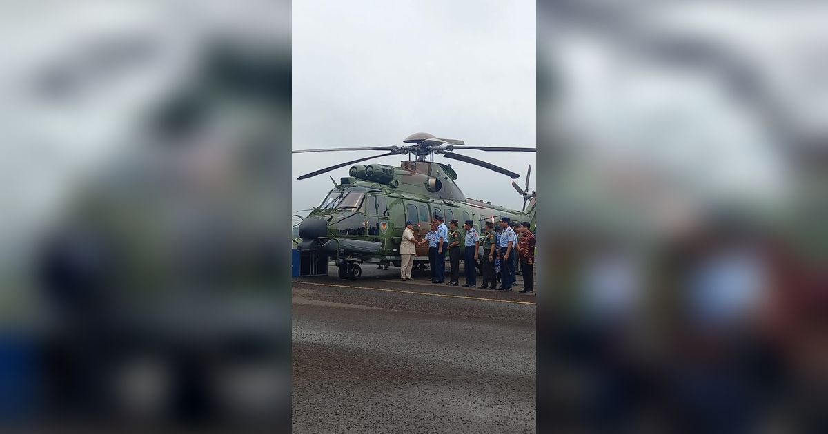 VIDEO: Detik-Detik Prabowo Dikawal Naik Helikopter di Lanud Atang Sendjaja Bogor