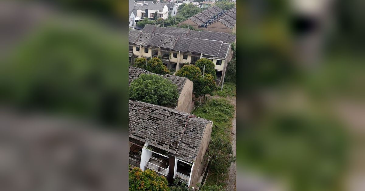 Penampakan Suramnya Kompleks Perumahan Lawas di Pulogadung yang Terbengkalai, Mirip Kota Mati