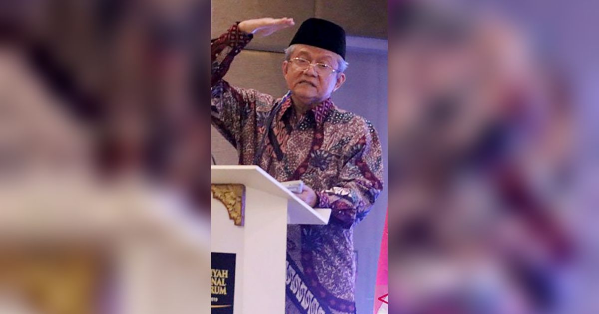 Ketua PP Muhammadiyah Anwar Abbas Dukung Pasangan AMIN