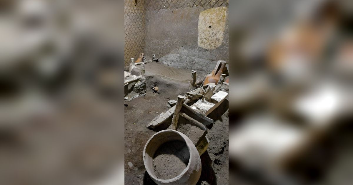 Penemuan Villa Mewah Berusia 2.000 Tahun Terkubur Abu Vulkanik, Ada Ruang Rahasianya