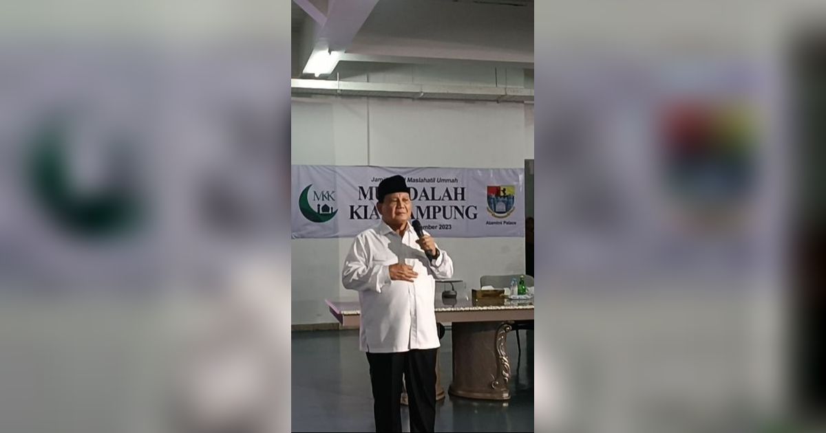 Prabowo: Rakyat Kita Lebih Senang Joget, Orang yang Suka Joget Hatinya Gembira