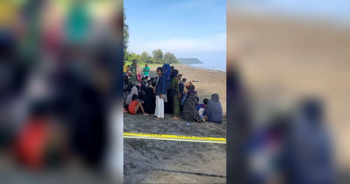 180 Pengungsi Rohingya Berlabuh Lagi di Pidie