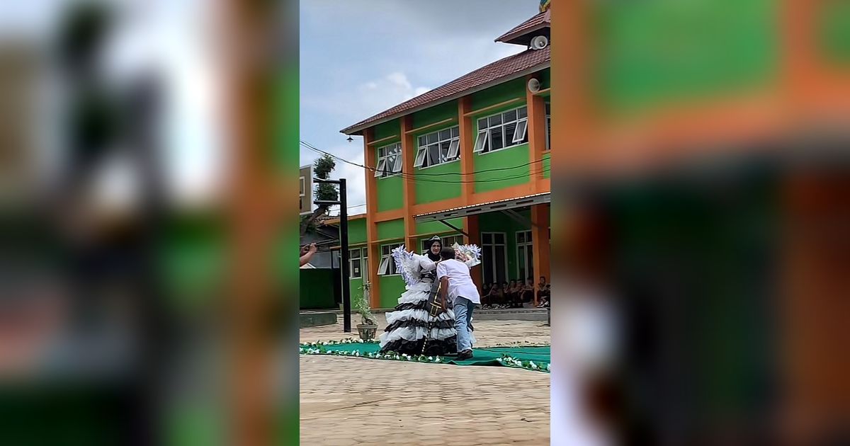 Viral Momen Ayah Beri Kejutan untuk Anaknya saat Lomba Fashion Show, Sukses Bikin Haru