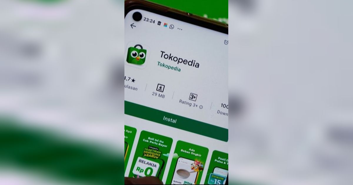 Jelang Harbolnas, TikTok Suntik Investasi Tokopedia Rp23,4 Triliun