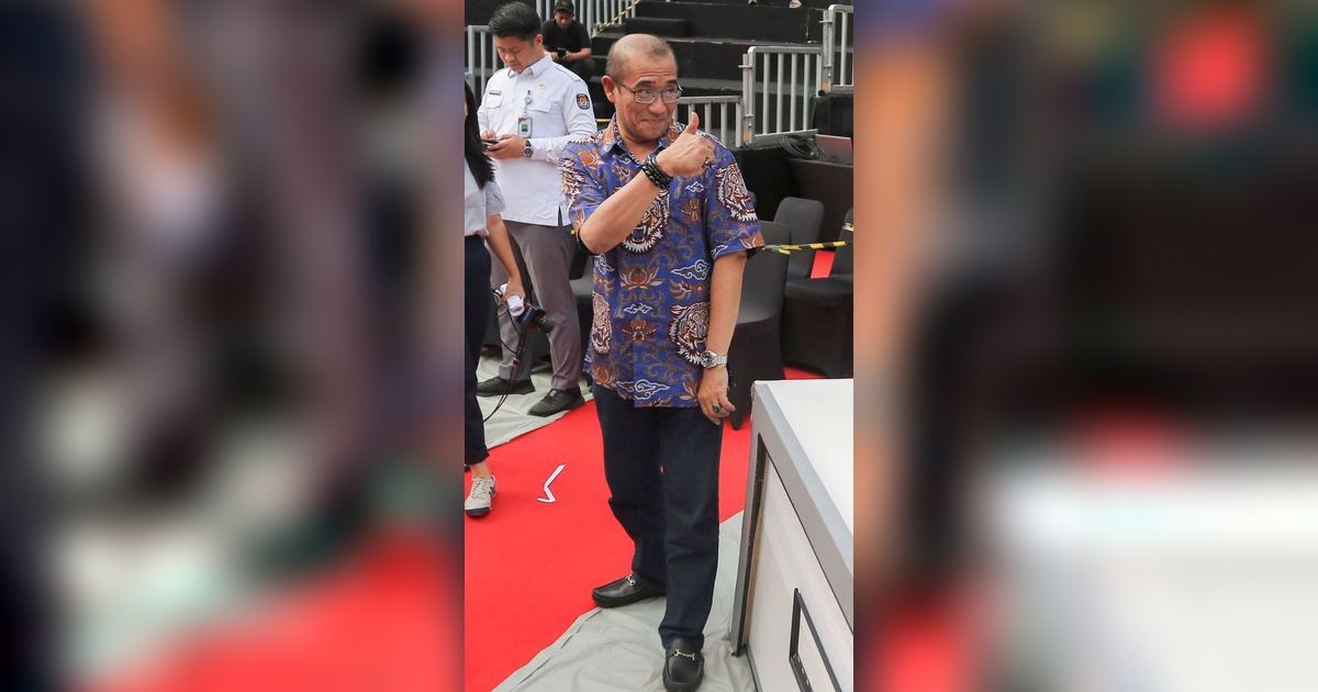 FOTO: KPU Beri Bocoran Tema yang Akan Dibahas dalam Debat Perdana Capres dan Cawapres 2024