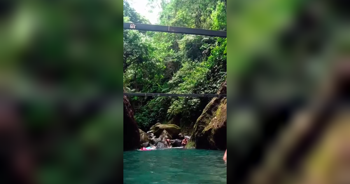 Belum Dikenal Luas, Telaga Biru Cawene jadi Wisata Sungai Jernih Hidden Gem di Bogor