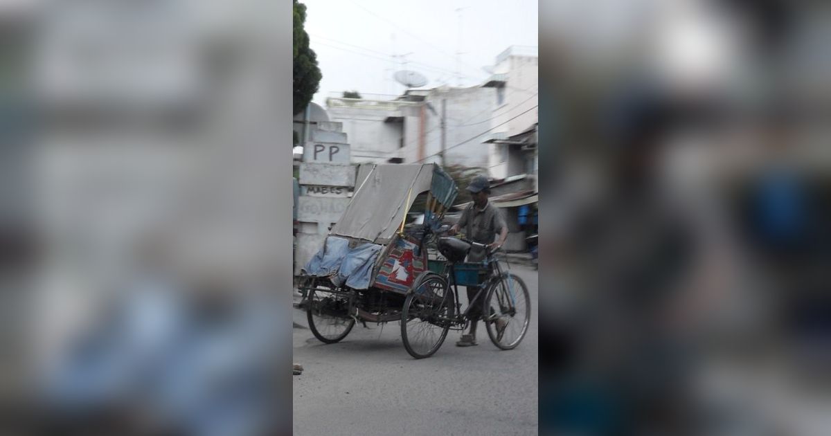 Sejarah Becak Dayung, Moda Transportasi Tenaga Manusia dari Kota Medan