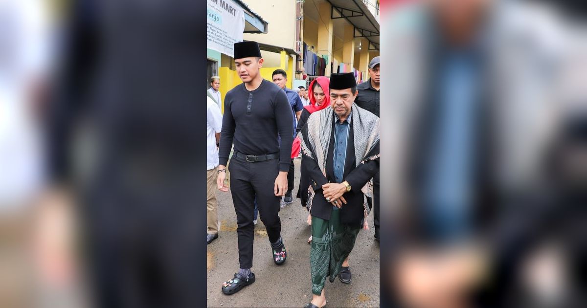 Kaesang Silaturahmi ke Pondok Pesantren Ulumil Qur'an DDI Hassanudin Makassar