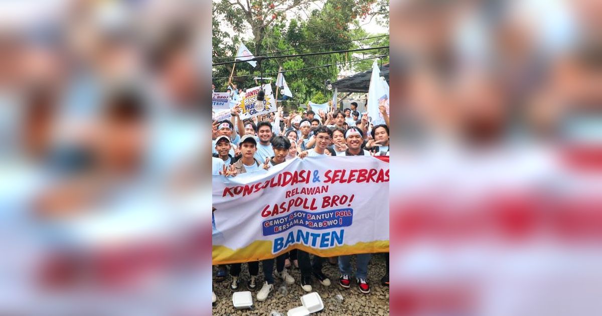 Elektabilitas Prabowo-Gibran Tinggi, Gaspoll Bro Banten Tancap Gas Galang Dukungan