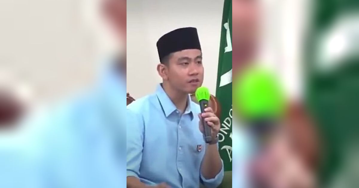 VIDEO: Jawaban Singkat Gibran kepada Santriwati yang Tanya Tips & Kiat Sukses