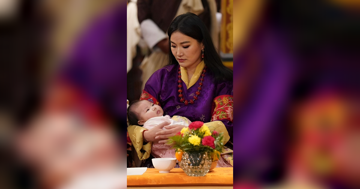 Potret Putri Kerajaan Bhutan yang Baru Lahir, Akhirnya Diperlihatkan ke Publik