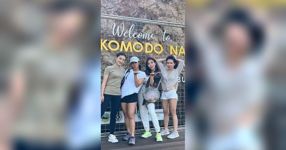 Potret Naysila Mirdad dan Gisella Liburan ke Pulau Komodo, Seru Pakai Swimsuit hingga Baju Menyelam