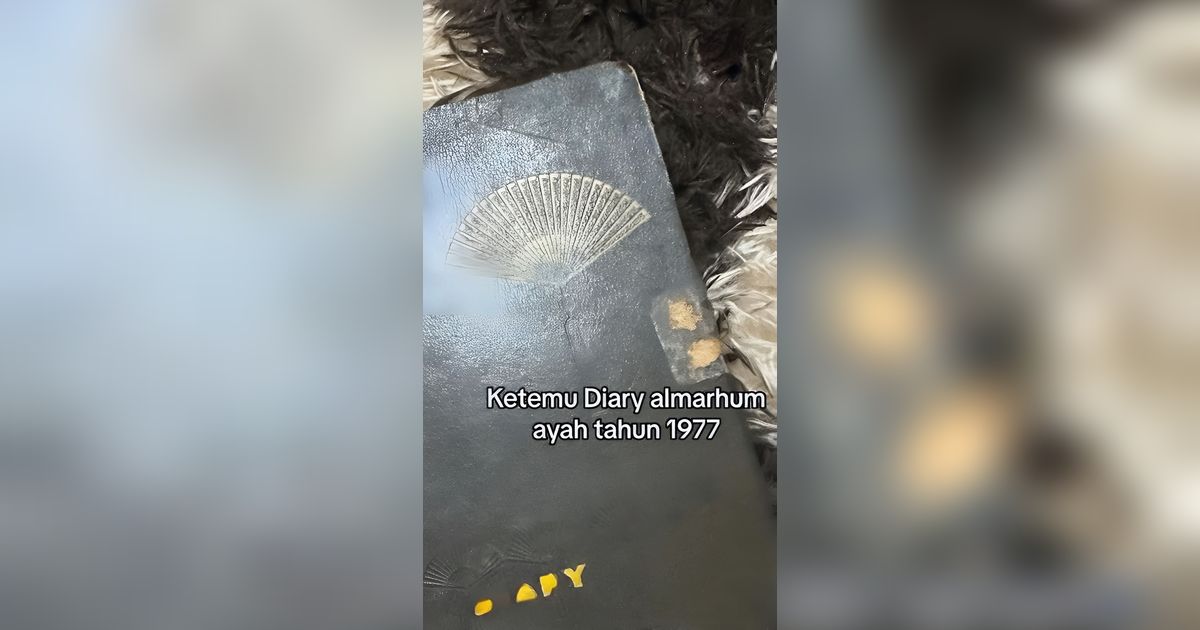 Viral Wanita Temukan Diary Ayahnya yang Ditulis Tahun 1977, Tulisan Tangannya Bikin Kagum