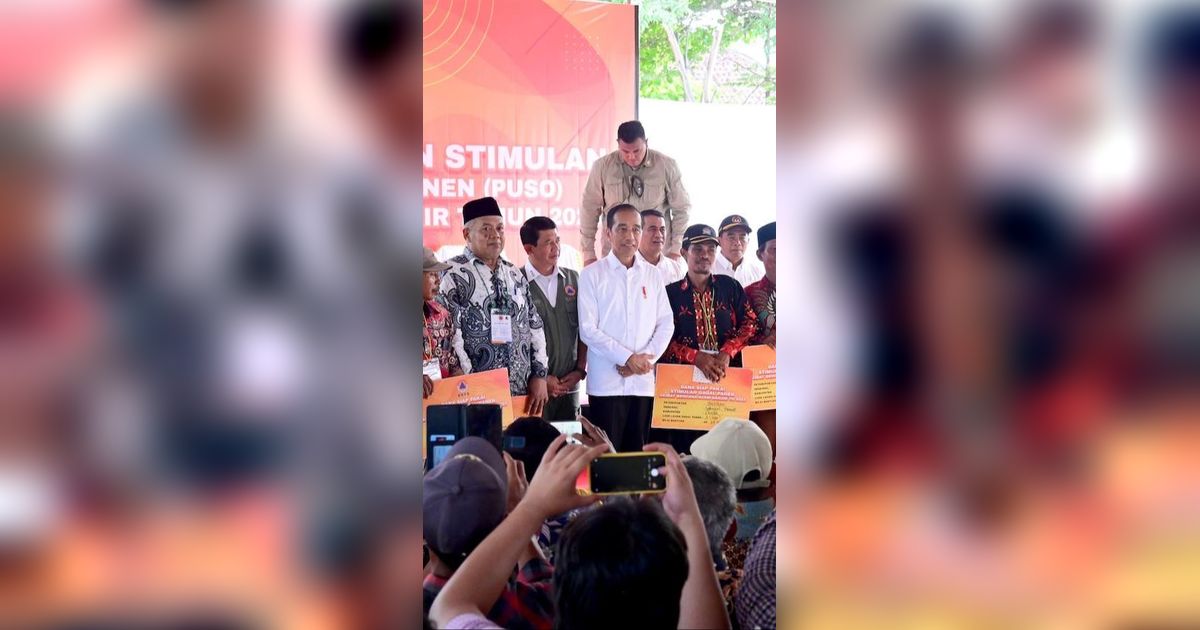 Jokowi Salurkan BLT ke Petani Terdampak Puso, Bantuan Rp8 Juta Per 1 Hektare