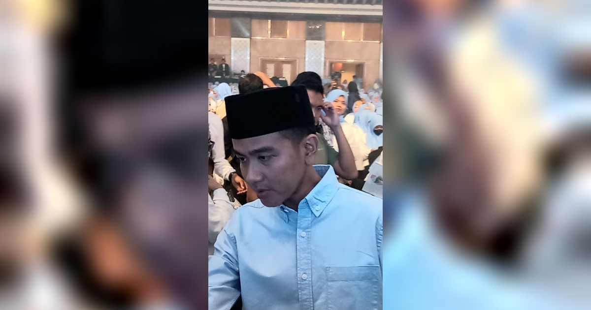Ditanya Kiat Sukses Oleh Santri, Gibran: Belajar yang Rajin dan Nurut Sama Kyai