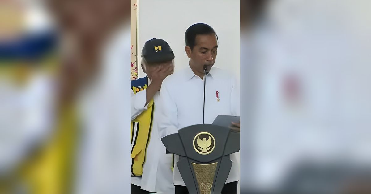 Momen Kocak Jokowi Sengaja Sebut Gelar Lengkap Menteri Basuki Saat Resmikan Pasar, Pak Bas sampai Salah Tingkah