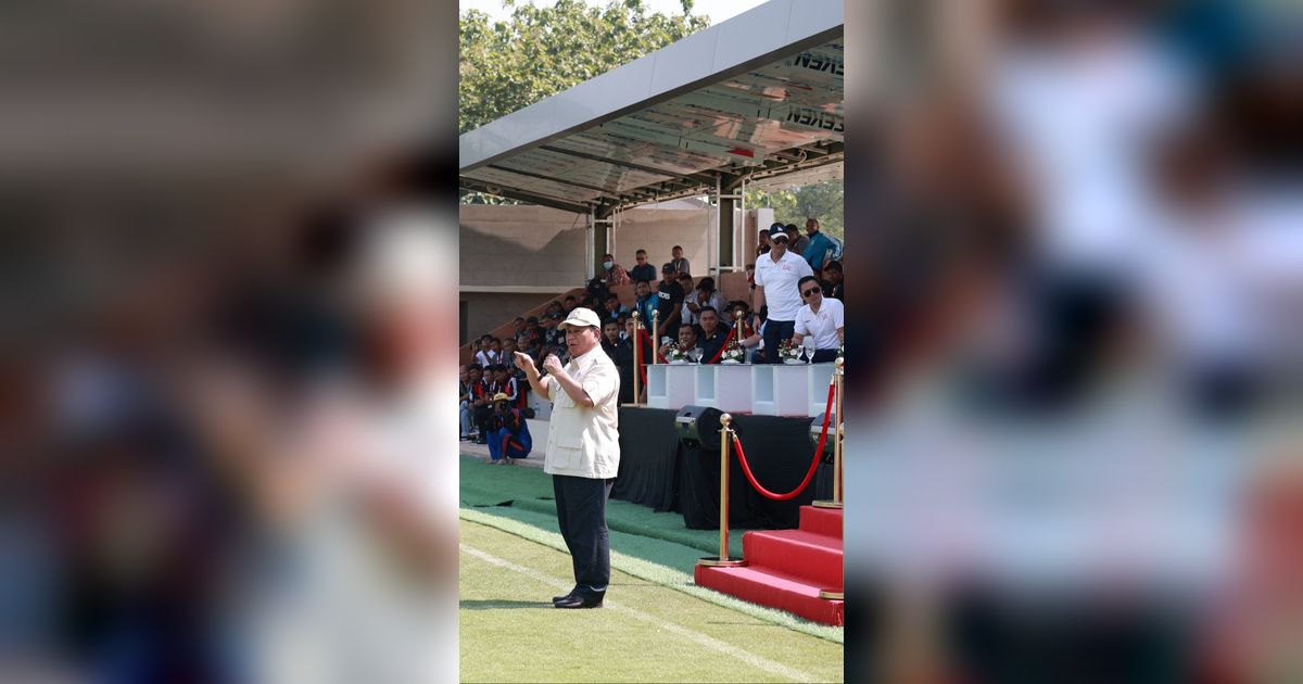 Prabowo Buka Turnamen Sepakbola: Bertanding seperti Ksatria, Jangan Jadi Bangsa yang Lemah