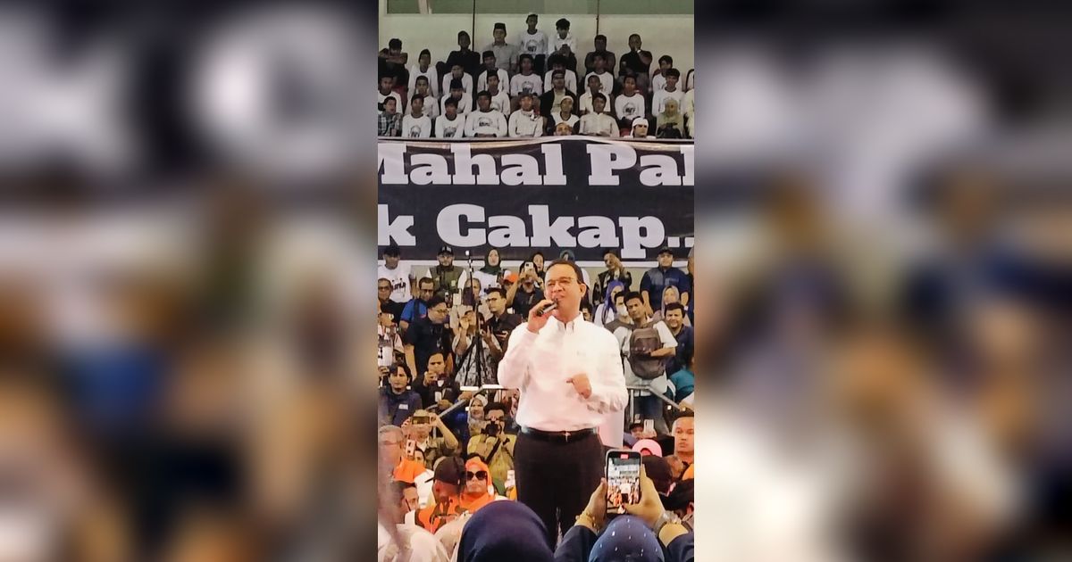 Anies Tanya Pendukungnya di Jambi: Ada yang Pernah Disurvei di Sini? Kosong