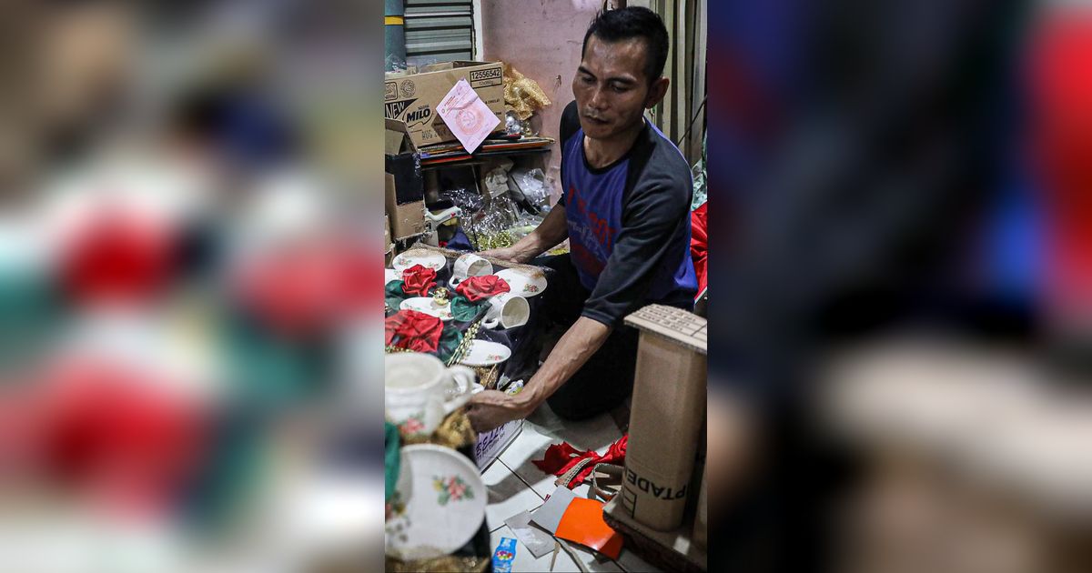 FOTO: Laris Manis Penjualan Parsel dan Hampers Jelang Natal dan Tahun Baru